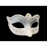 White Classic Venetian Mask