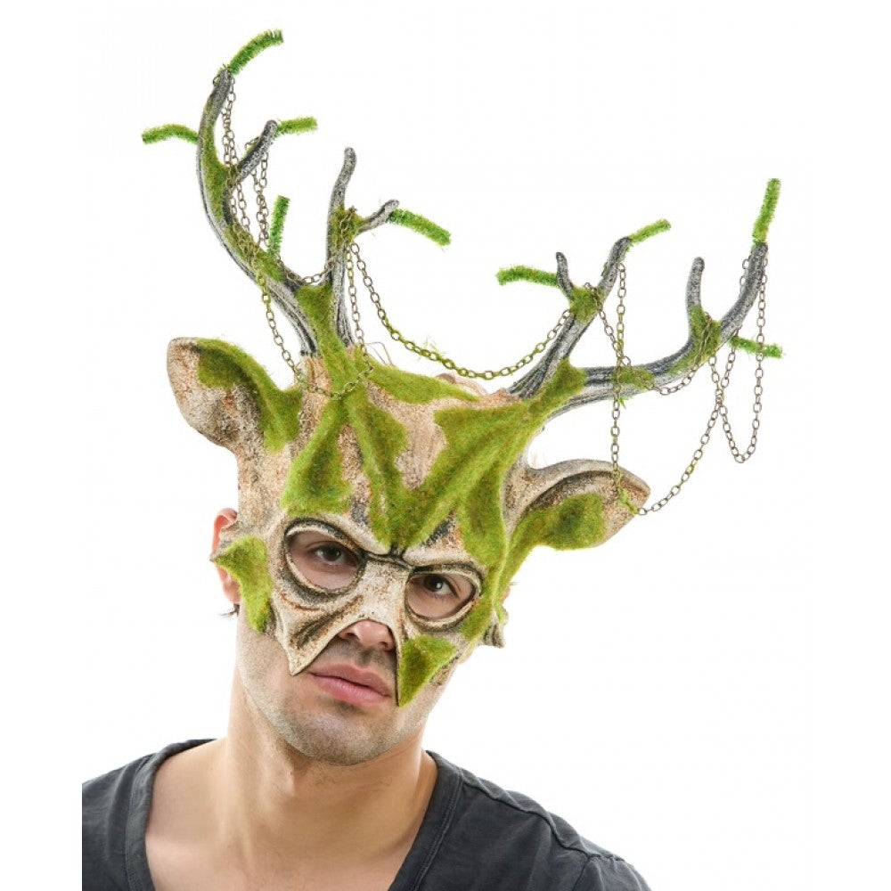 Woodland Devil Mask w/ Chains