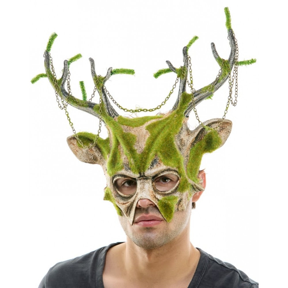 Woodland Devil Mask w/ Chains
