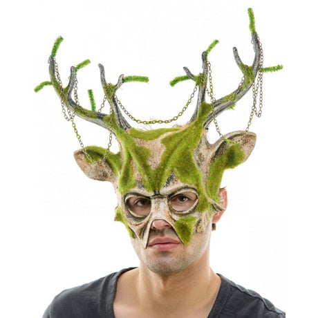 Woodland Devil Mask w/ Chains