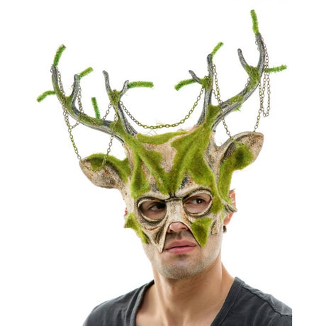 Woodland Devil Mask w/ Chains