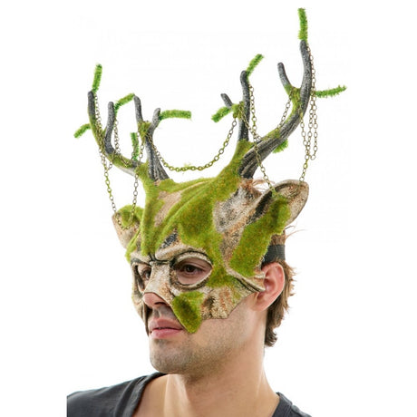 Woodland Devil Mask w/ Chains