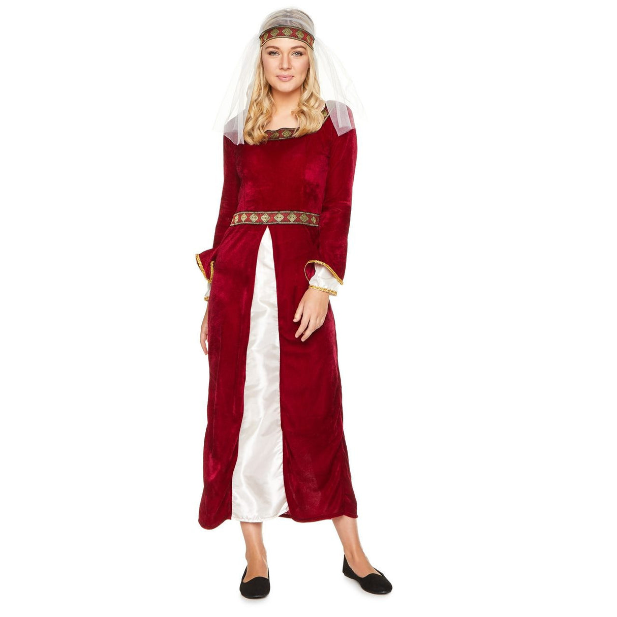 Burgundy Marion Women's Costume