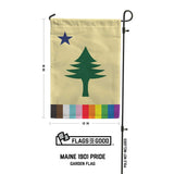 Rainbow Maine 1901 Garden Flag