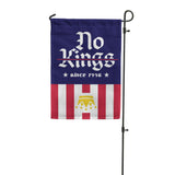 No Kings Garden Flag