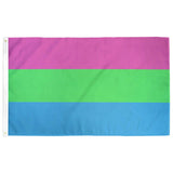 Polysexual (Poly) Pride Flag