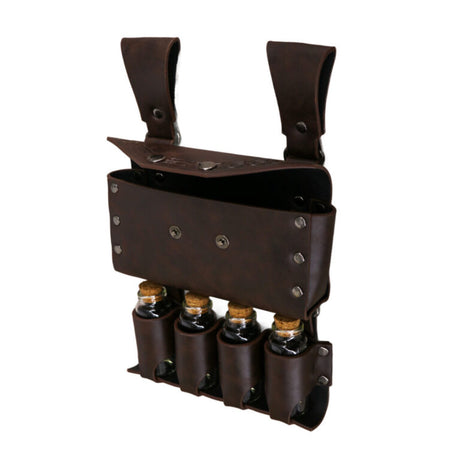 Pleather Alchemy Waist Bag with Bottles