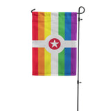 Indianapolis Pride Rainbow Garden Flag
