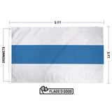 Russian "No War" Resistance Flag