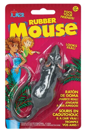 Rubber Lifelike Mouse