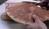 Leather Tribal Mask Printable Pattern Bundle — Intermediate + Advanced