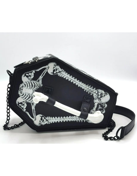 Skeleton Coffin Handbag