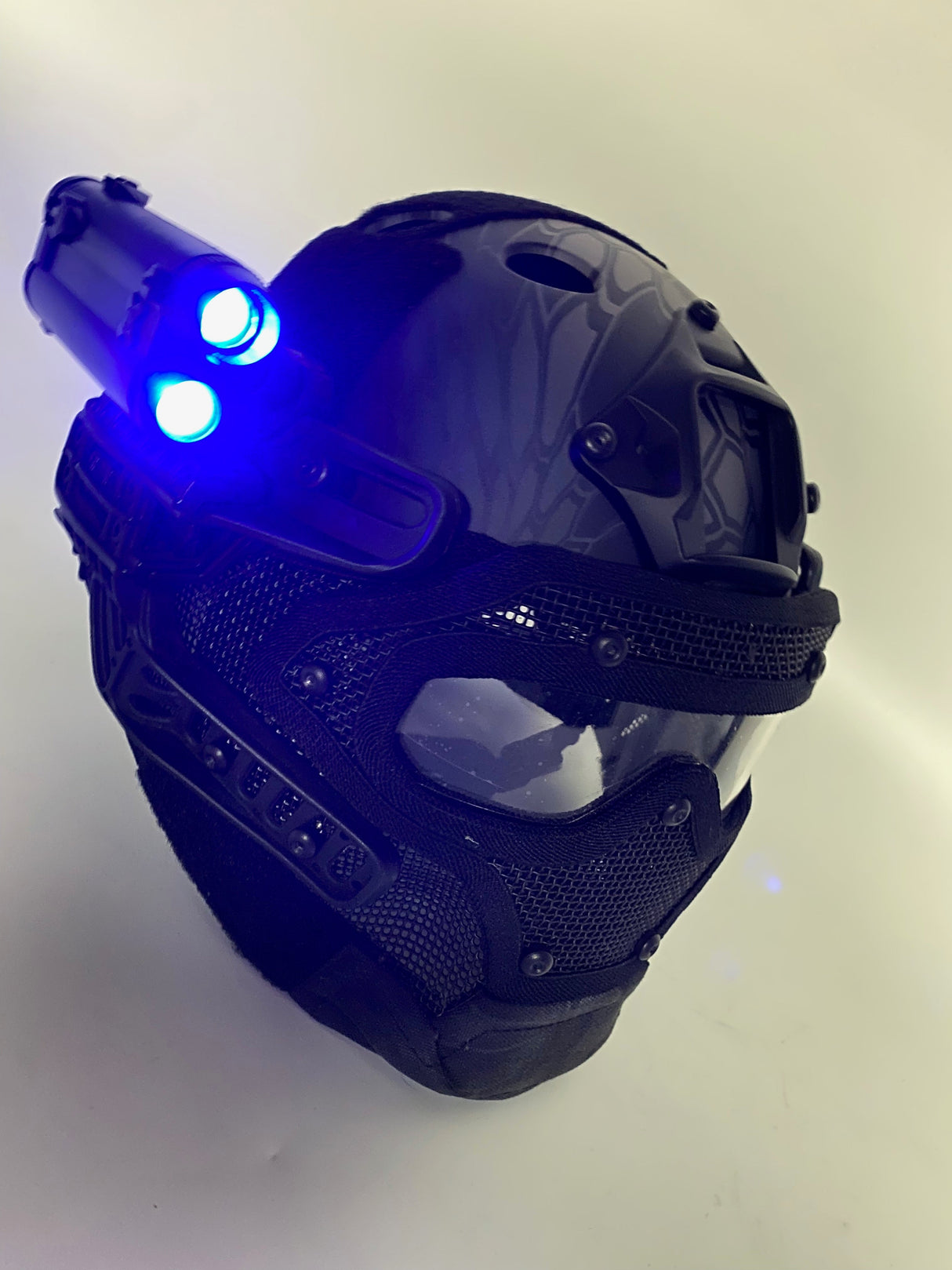 Tactical Helmet and Face Mask