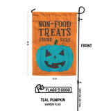 Teal Pumpkin Garden Flag