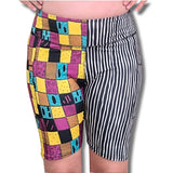 Jack & Sally Halloween Couple (Unique Exclusive) Pocket Biker Shorts - High-quality Handcrafted Vibrant Bike Shorts