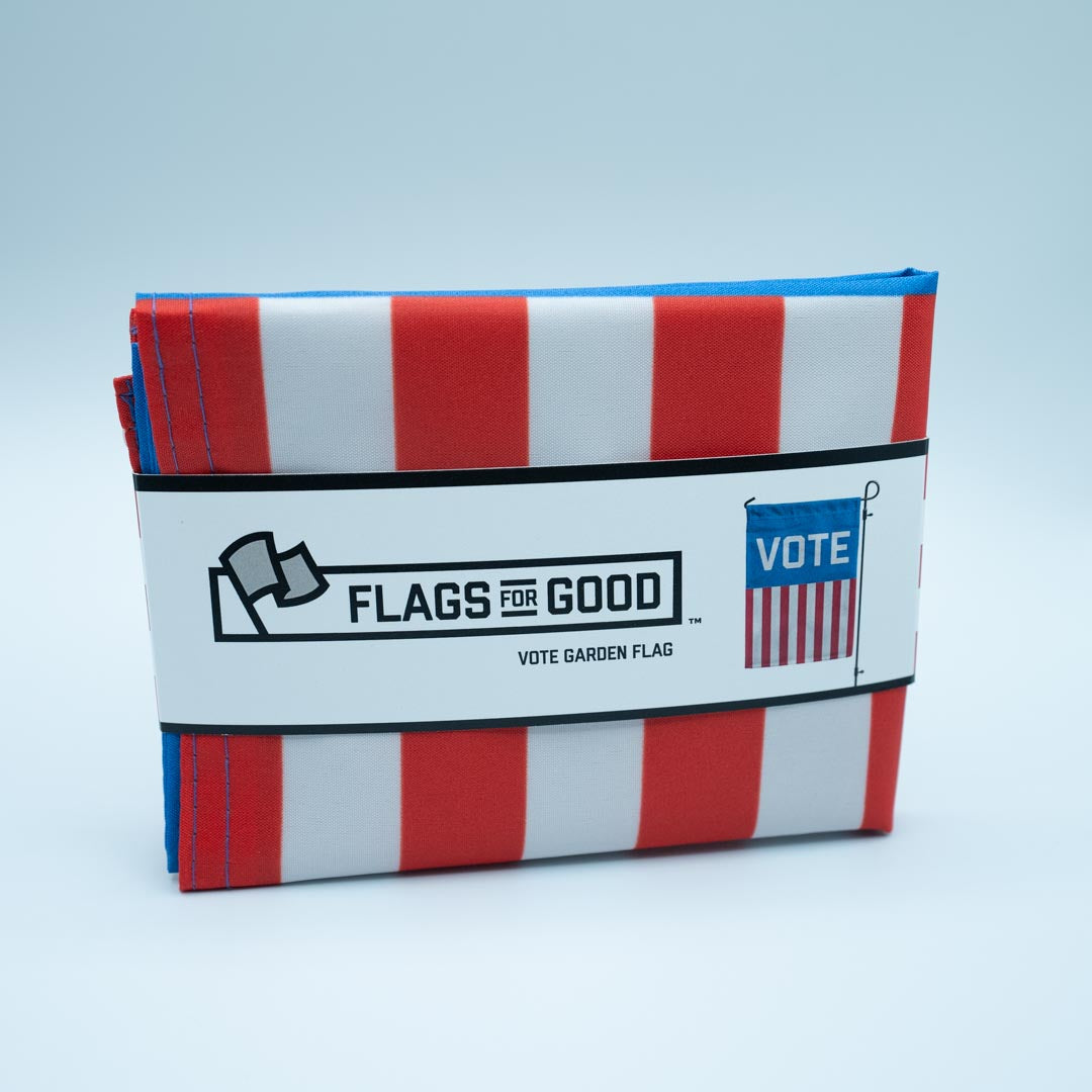 Vote Garden Flag