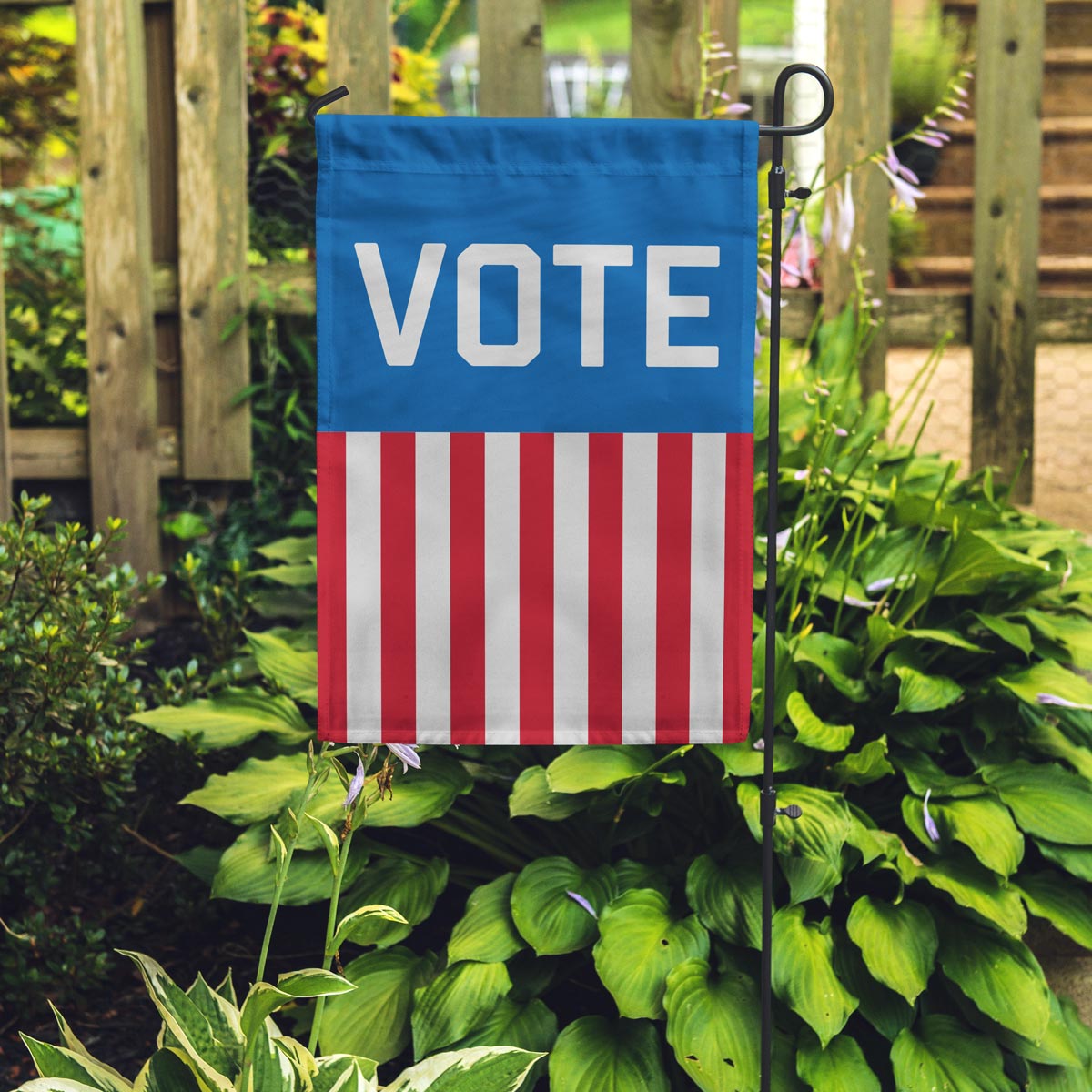 Vote Garden Flag