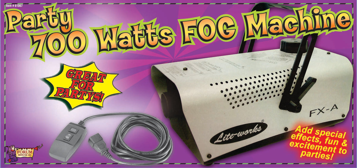 Fox Machine Model 1741 700W Fog Machine – The Life of the Party