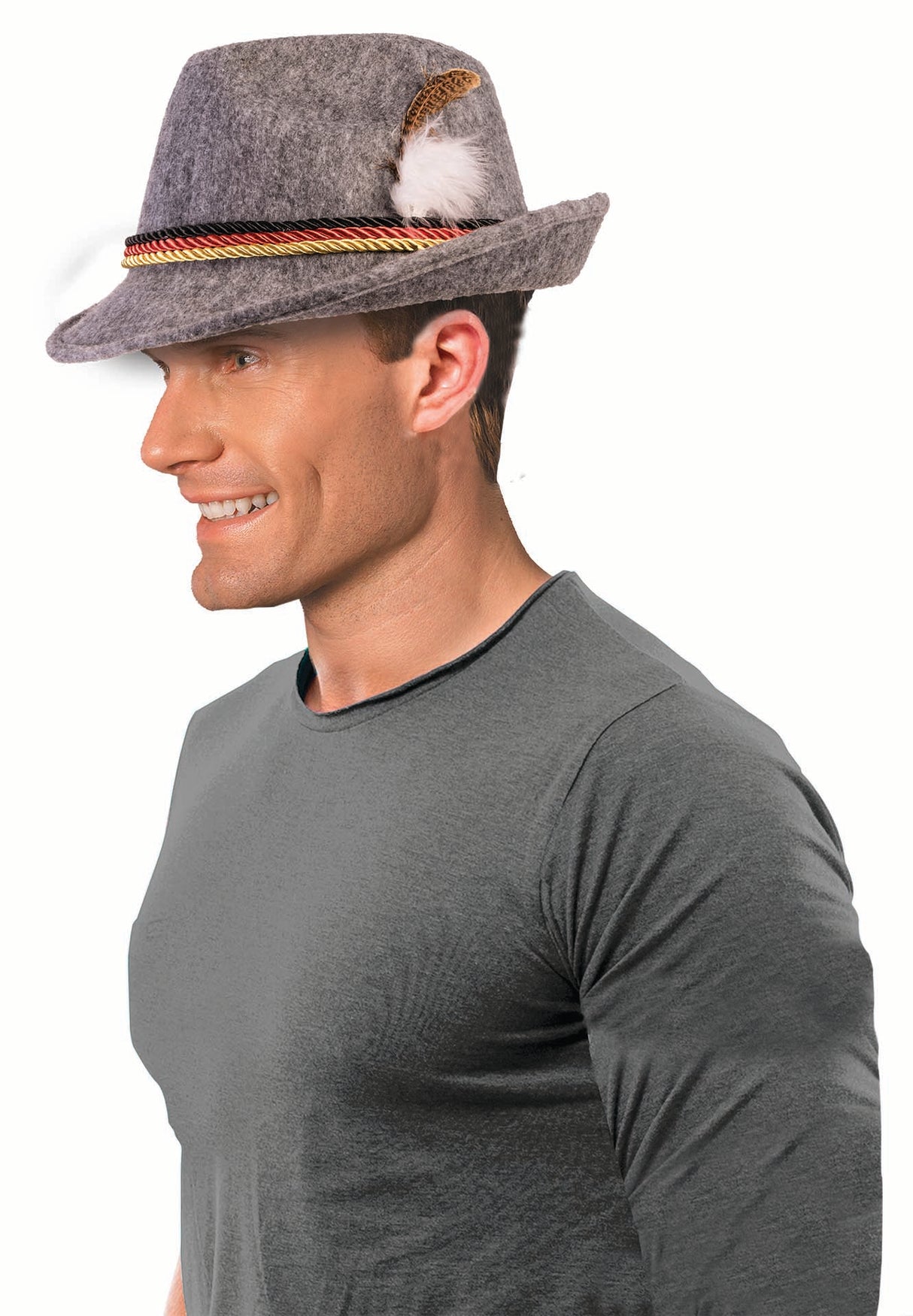 Grey Alpine Hat