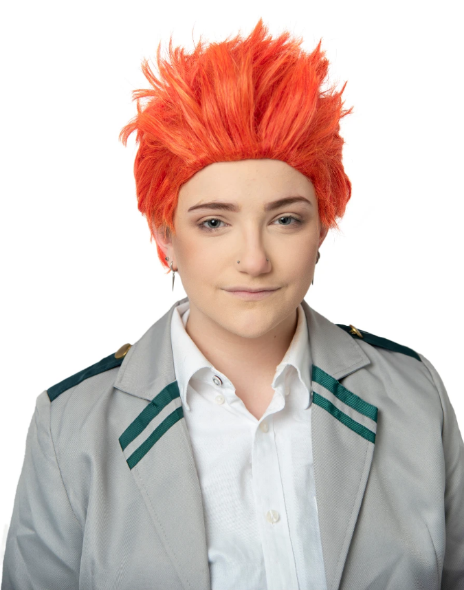 Adult Anime Hero Spiked Wig