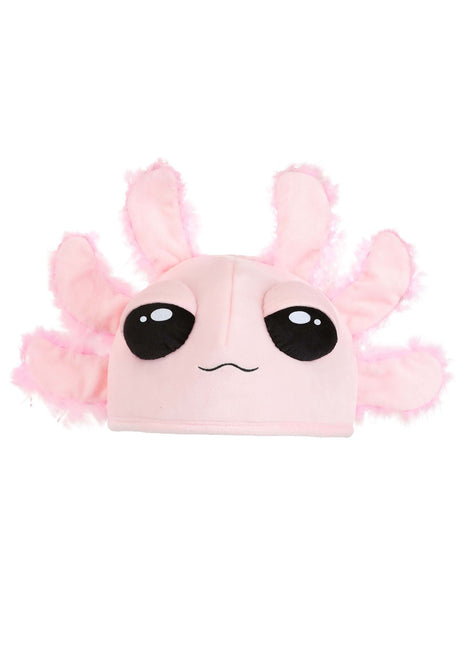 Adult Pink Axolotl Costume Hat