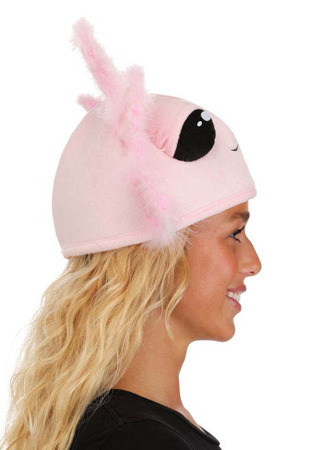 Adult Pink Axolotl Costume Hat