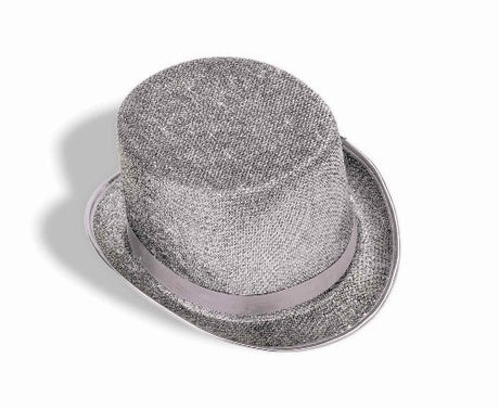 Glitter Mesh Top Hat