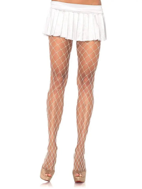 Spandex Diamond Net Tights