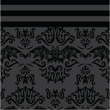 Bat Damask Knee High Socks