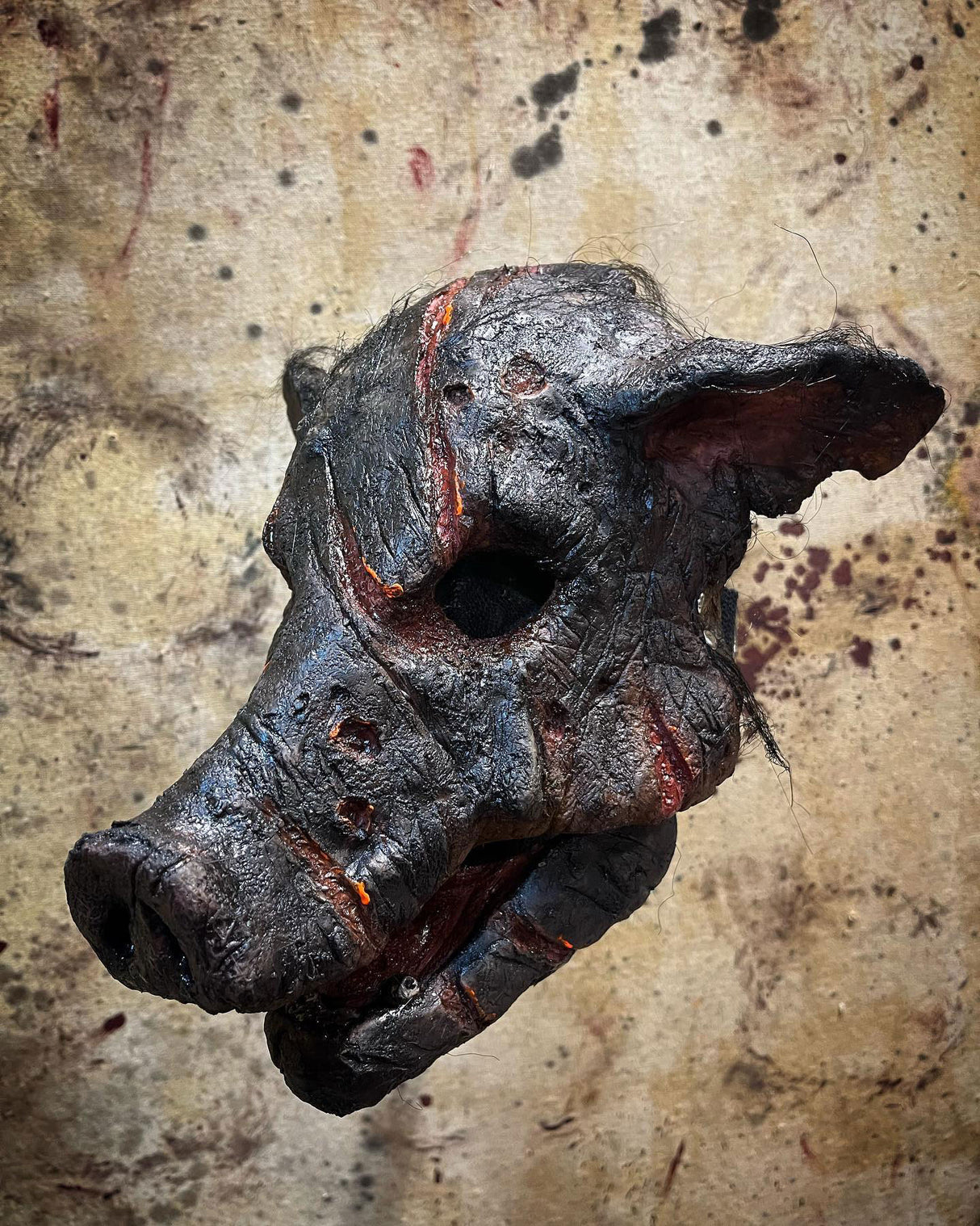 BBQ Charred Pig Mask