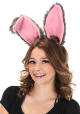 Bendy Bunny Ears Headband Grey