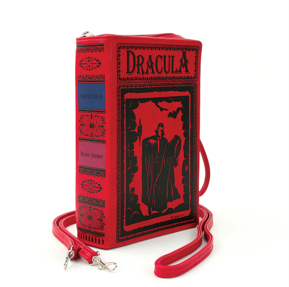 Dracula Book Cross Body Bag in Vinyl