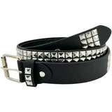 Classic Black Studded Punk Belt