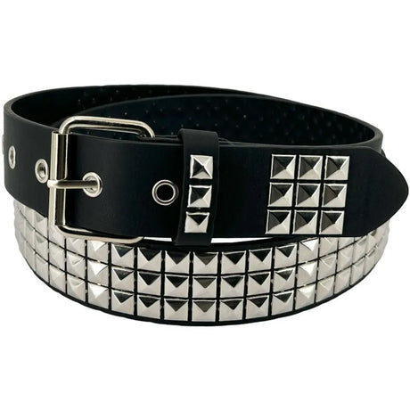 Classic Black Studded Punk Belt