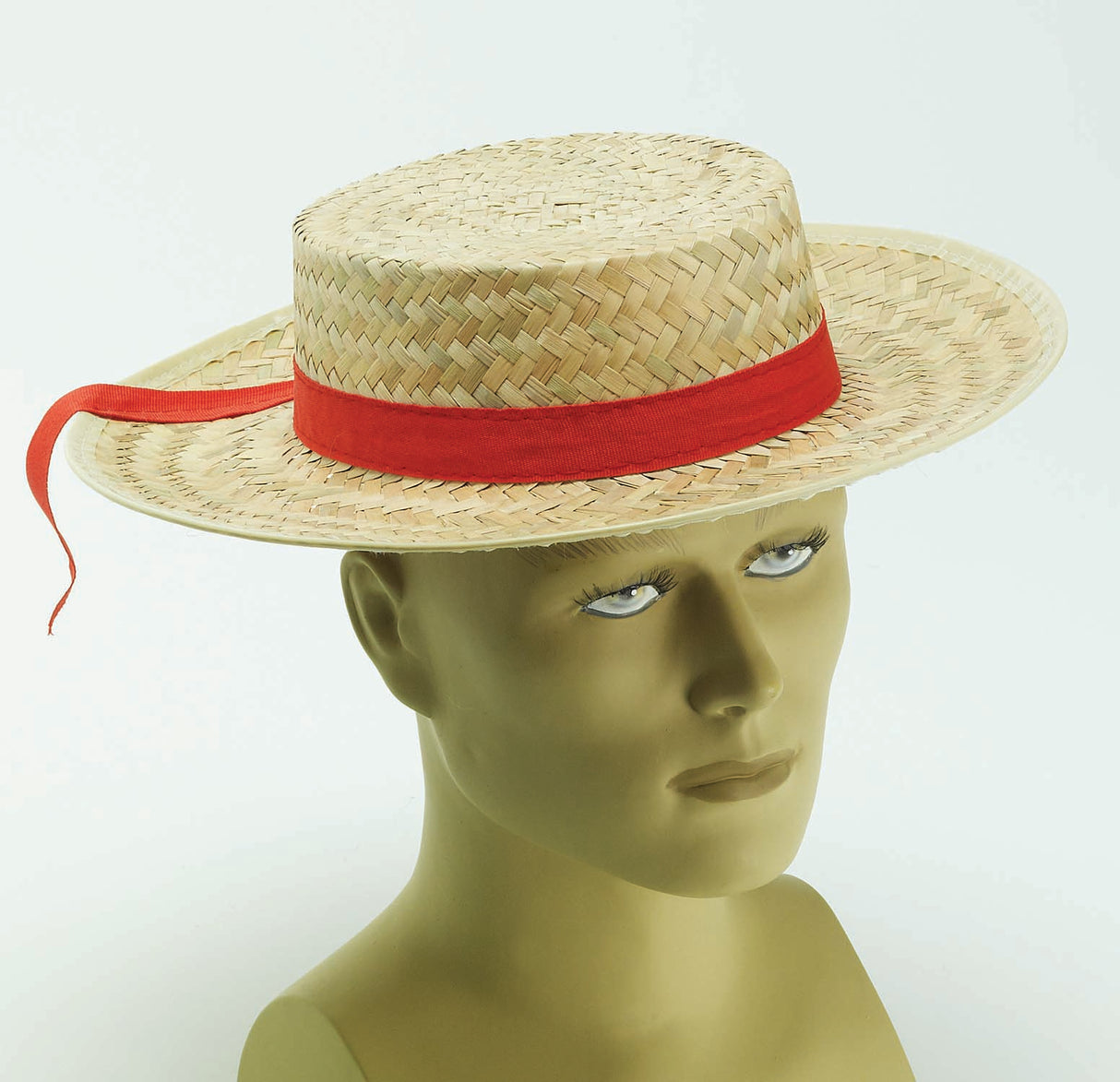 Straw Gondolier Hat
