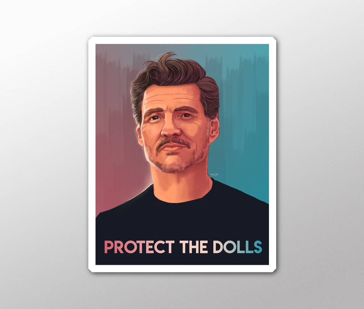 Protect the Dolls - Individual Die Cut Sticker