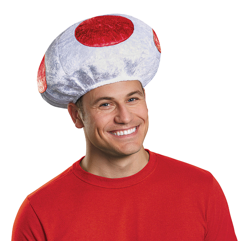 Adults Super Mario Bros.™ Toad Mushroom Hat