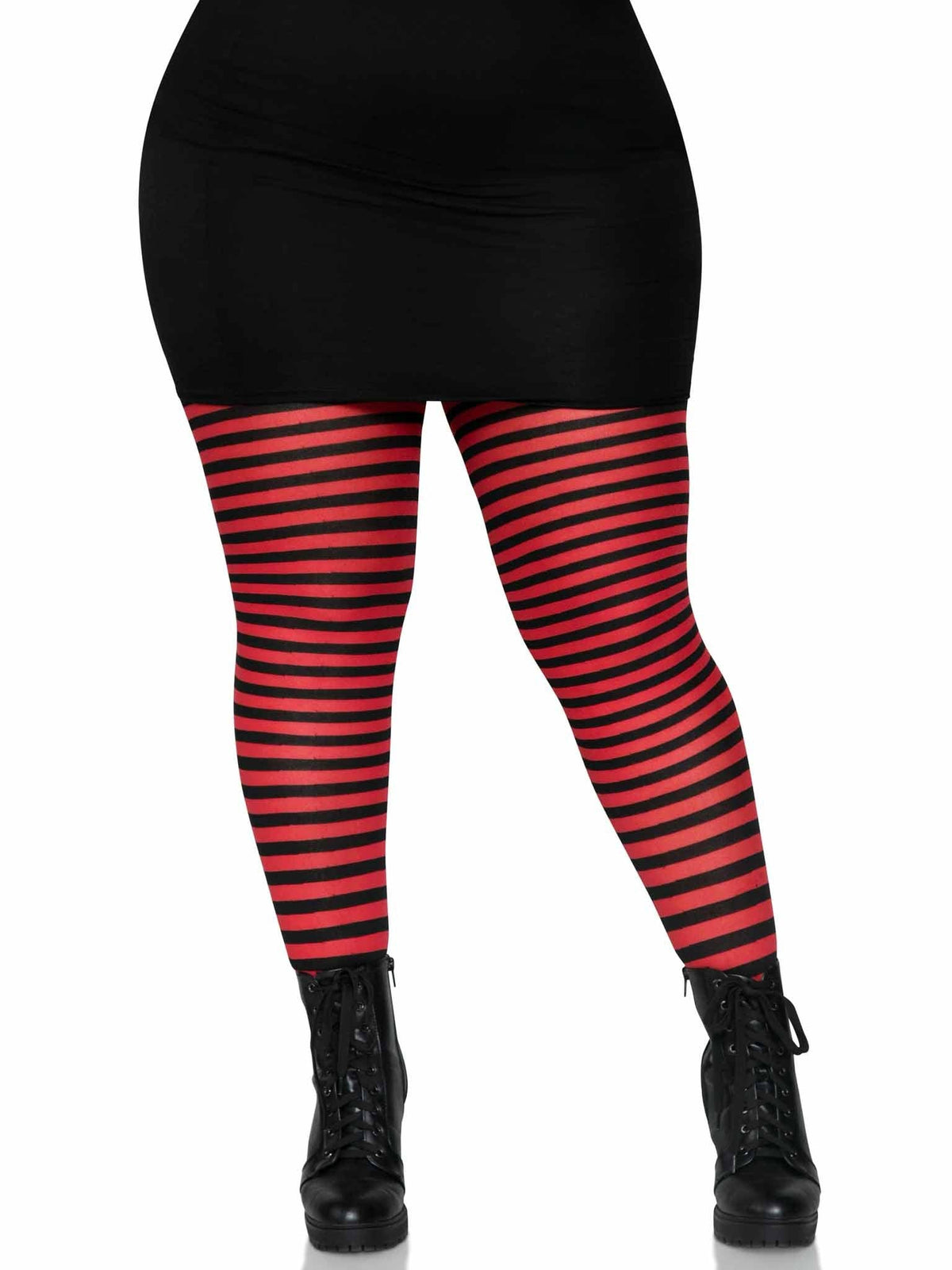 Nylon Stripe Tights