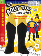 Superhero Boot Top Shoe Covers