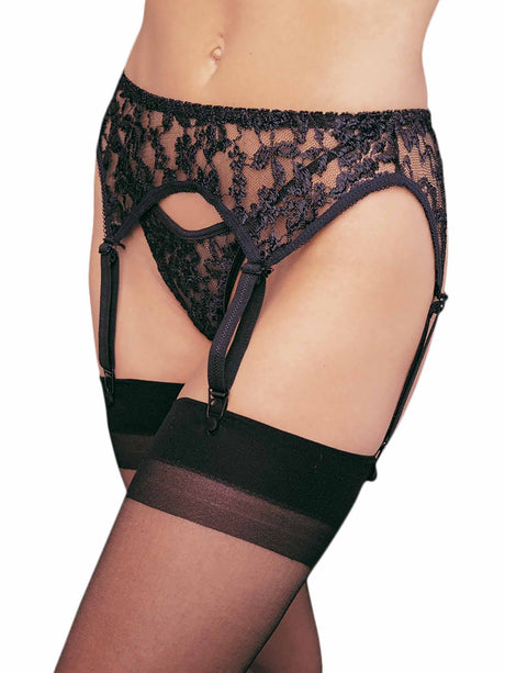 Plus Lolita Garter Belt & Thong Set