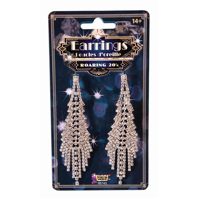 Flapper Rhinestone Earring
