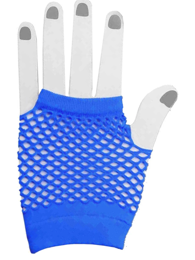 80's Fishnet Gloves