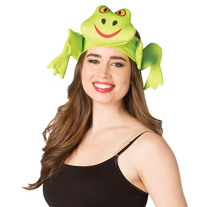Adult Green Frog Headband