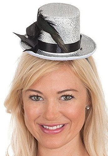 Silver Glitter Mini Topper
