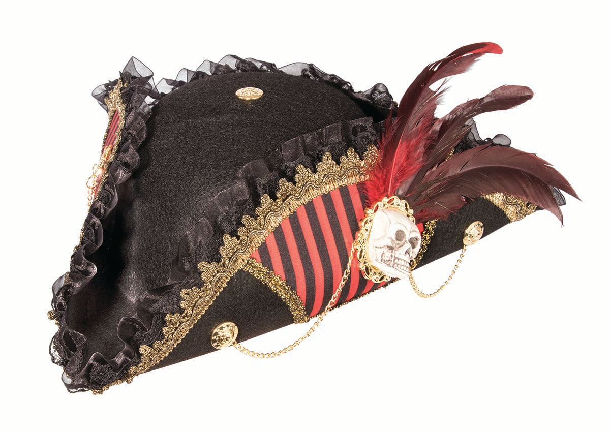 Lady Buccaneer Hat with Skulls