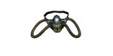 Steampunk Gas Half Mask Gold