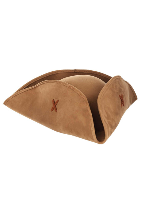Suede Women's Pirate Hat