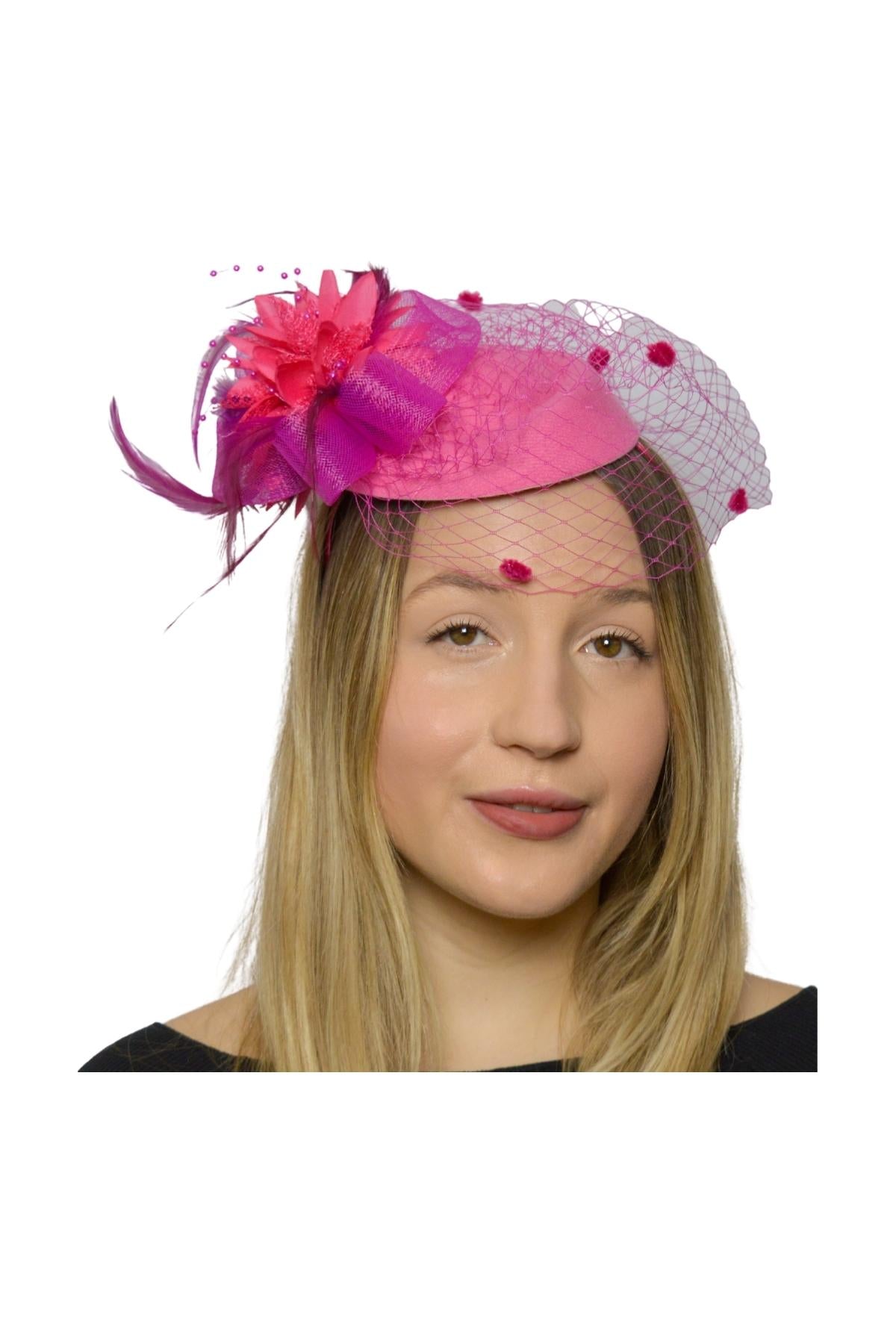 Precious  Pink Fascinator