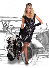 Flapper Beaded Dress