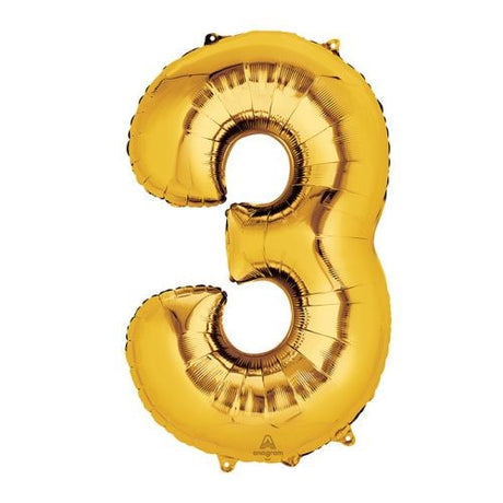 Foil Number Balloon